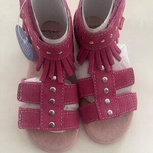 pediped Rosalie Fuchia sandals